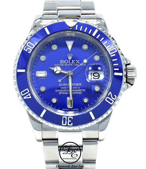 rolex submariner blue bezel nickname.